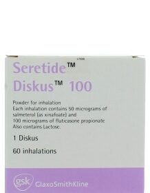 Seretide Diskus 100 mcg / 50 mcg