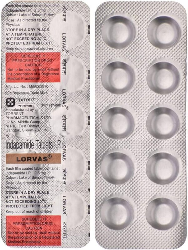Lorvas 2.5 mg